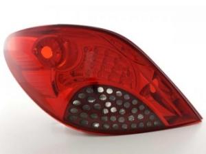 Set stopuri LED Peugeot 207, rosu/negru fk - SSL44214