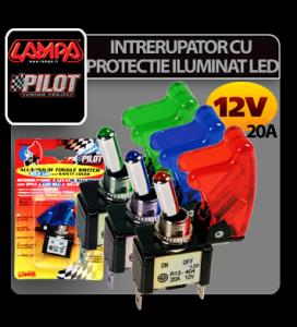 Intrerupator cu protectie iluminat cu led 12V-20A - IPIL551