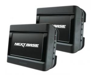 Pachet auto multimedia portabil format din 2 monitoare 7inch, ecran TFT cu DVD incorporat, sistem de fixare pe tetiera Next Base CLICK & GO DUO si 2 casti - PAM16788