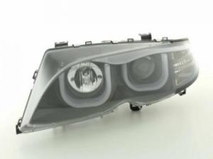 3D Angel Eyes Scheinwerfer BMW 3er E46 Limo/Touring Bj. 02-05 negru fk - 3AE43510