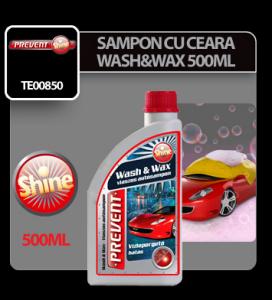 Sampon auto cu ceara Wash & Wax Prevent 500ml - SACW853