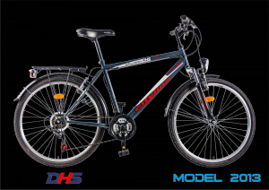 Bicicleta Trekking DHS 2631 - 18V model 2013 - DHS081