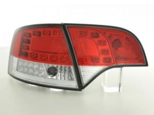 Set stopuri cu LED Audi A4 Avant Typ 8E an fab. 04-08 rosu / clar fk - SSC44422