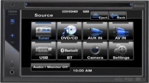 Unitate multimedia auto Clarion VX-401E format 2DIN (dvd, mp3, divx etc) - UMA16682