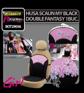 Husa scaun My Black Double Fantasy 1buc - HSBD928