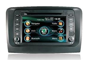 Unitate auto Udrive multimedia/navigatie (DVD, CD player, TV, soft GPS) dedicata pentru Skoda Superb II, Skoda Fabia II - UAU17522