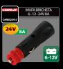 Mufa bricheta 6 - 12 - 24V 8A - MB557