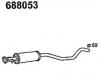 Opel Vectra A (50mm) toba intermediara 1.8(I, iAUT) (89/95); 2.0 (i, iAUT, iGT AUT) (88/95) - cnx - OVA48499