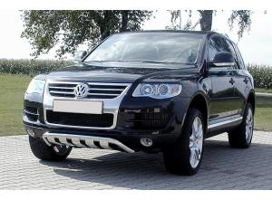 Prelungire spoiler VW Touareg Protectie Bara Fata Exclusive - motorVIP - H01-VWTRG1_FBEXEX