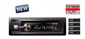 CD Player Auto MP3 ALPINE CDE-131R - CPA17420