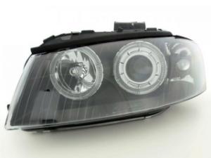 Angel Eyes Faruri pentru Audi A3 Typ 8P Bj. 03-07 negru fk - AEF42910