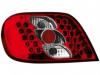 Stopuri tuning led citroen xsara 97-00 rosu/cristal -