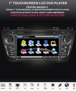 Edotec EDT-A117 Dvd Auto Multimedia Gps Mazda 5 Navigatie Tv Bluetooth - EEA66719