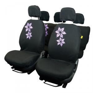 Huse scaune auto 9buc "Flower" - HSA70813