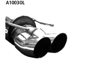 Toba sport, evacuare finala din otel inoxidabil OPEL VECTRA A 2.0L 4X4 + TURBO FKBA003404 - TSE59122