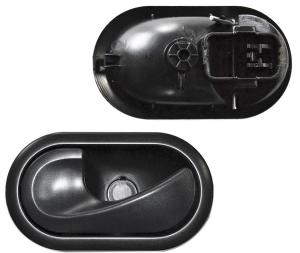 Maner usa Sandero interior stanga negru  - motorVIP - KR539