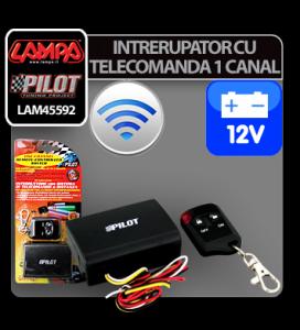 Intrerupator cu telecomanda 1 canal - 12V - IT496