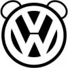 Stickere auto vw bear