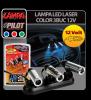 Lampa led laser color 3 buc 12v -