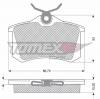 Set placute frana spate Audi - A4 B5, A4 B7 , A6 4B - SPF65809