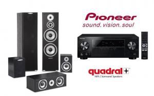 Sistem audio 5.0, Quintas 505 II Pack + Pioneer VSX-423 - SAQP4585