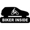 Stickere auto biker inside swift