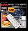 Panou cu 12 Hyper-Led 20x60 mm 12V - PHL507