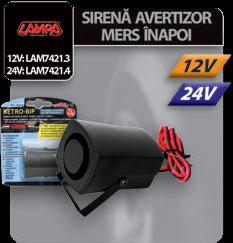 SIRENA AVERTIZOR MERS INAPOI 24V     25 - SAM3538