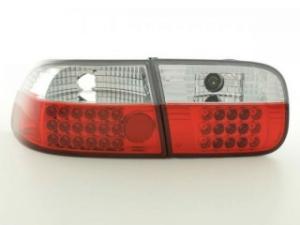 Stopuri LED Honda Civic 3-trg tip EG4/EG8 Bj. 92-95 transparent/rosu fk - SLH43942