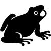 Stickere auto frog