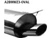 Toba sport, evacuare finala din otel inoxidabil BMW Z3 ROADSTER/ COUPa 2, 8L FKBA001632 - TSE58841