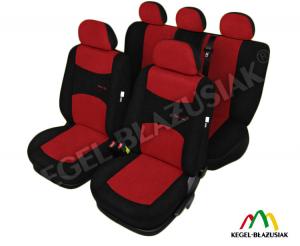 Set huse scaune auto SportLine Rosu pentru Jeep Grand Cherokee - SHSA1995