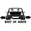 Stickere auto baby on board logan