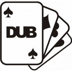 Stickere auto DUB cards