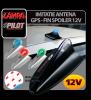 Imitatie antena GPS - Fin Spoiler cu LED 12V - IAG223