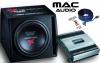 Pachet de bass (subwoofer+amplificator) auto mac audio sx ultra reflex