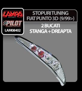 Stopuri tuning Fiat Punto 3 usi (9/99>) - Cromate - STFP519