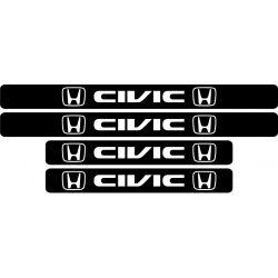 Stickere auto Protectii pentru praguri - Civic