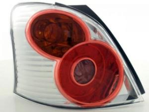 Stopuri LED Toyota Yaris / Vitz 5-trg. tip XP9 Bj. 06-09 transparent/rosu fk - SLT44055