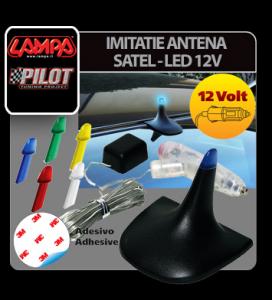 Imitatie antena Satel - Led 12V 5 culori - IAS226
