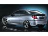 Bara spate tuning mercedes c-class w203 coupe