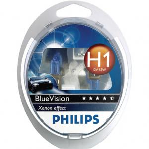 Becuri xenon H1 Blue Vision - motorVIP - 730027