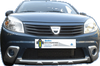 Spoiler (difuzor) bara fata Dacia Sandero - motorVIP - DXVDC01