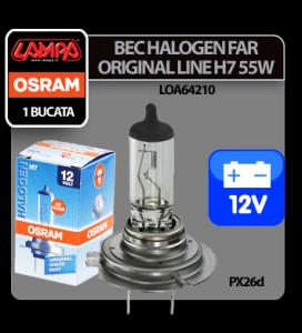 Bec Osram H7 55W PX26d 12V Original Line 1buc - BHO796