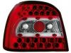 Stopuri tuning led vw golf iii 91-98 rosu/cristal -