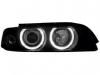 Faruri tuning bmw e39 5er 95-00 pozitie angeleyes negru - swb07dbhid -