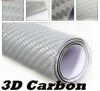 Folie carbon gri 3d - 1m x 1,28m -