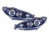 Set faruri Peugeot 206 an fab. 98-03 negre fk - SFP42749