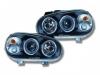 Set faruri vw golf 4 tip 1j an 98-03 negru fk -