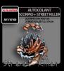 Autocolant scorpio + street killer - ass2812